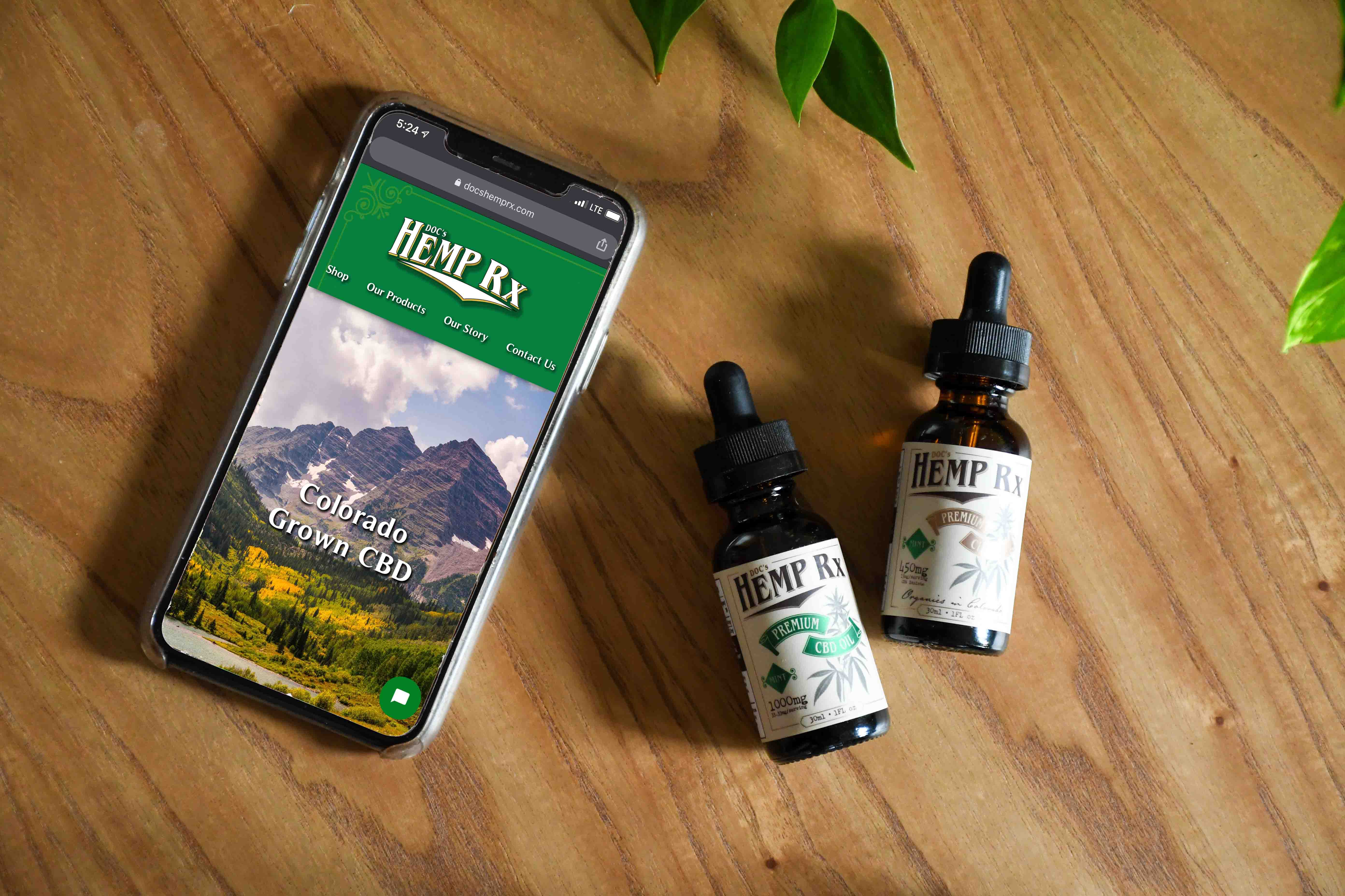 docs hemp rx tinctures and website