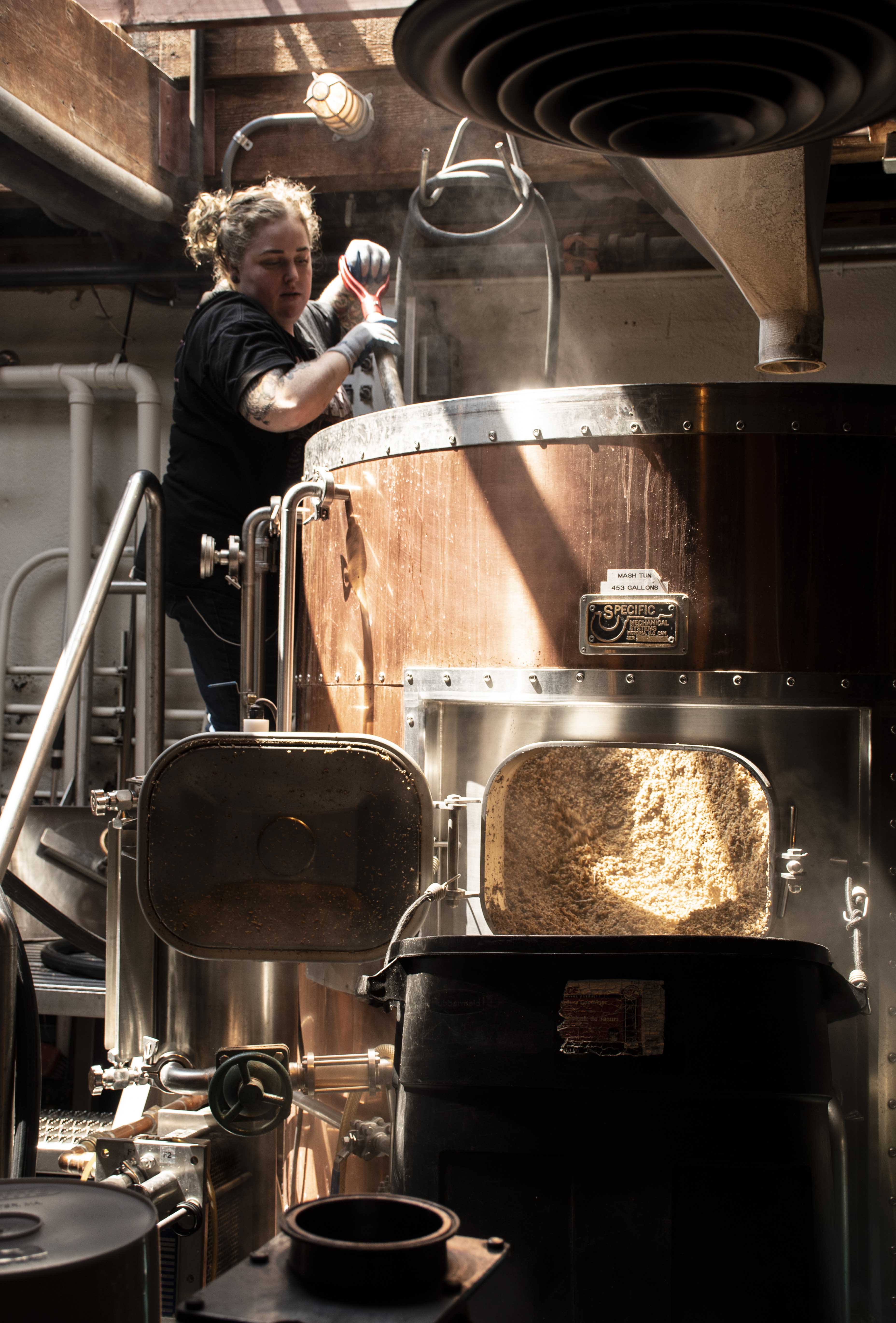 Brewmaster Erin Casey