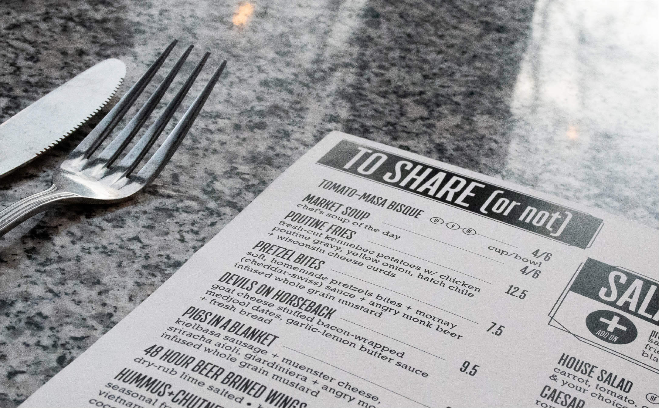 Menu Rework Closeup